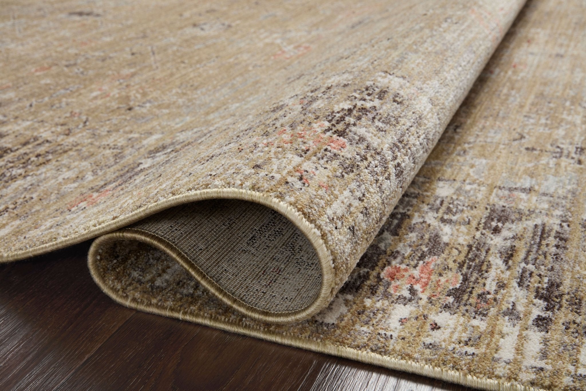 Magnolia Home by Joanna Gaines x Loloi Millie Gold / Charcoal Rug