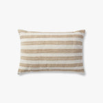 Magnolia Home by Joanna Gaines x Loloi Mira Natural / Ivory Pillow White Cliff Studio Throw Pillows