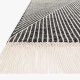 Magnolia Home by Joanna Gaines x Loloi Newton Charcoal / Ivory Rug White Cliff Studio Area Rugs