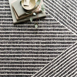 Magnolia Home by Joanna Gaines x Loloi Newton Charcoal / Ivory Rug White Cliff Studio Area Rugs