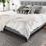 Magnolia Home by Joanna Gaines x Loloi Newton Charcoal / Ivory Rug White Cliff Studio Area Rugs
