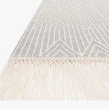 Magnolia Home by Joanna Gaines x Loloi Newton Lt Grey / Ivory Rug White Cliff Studio Area Rugs