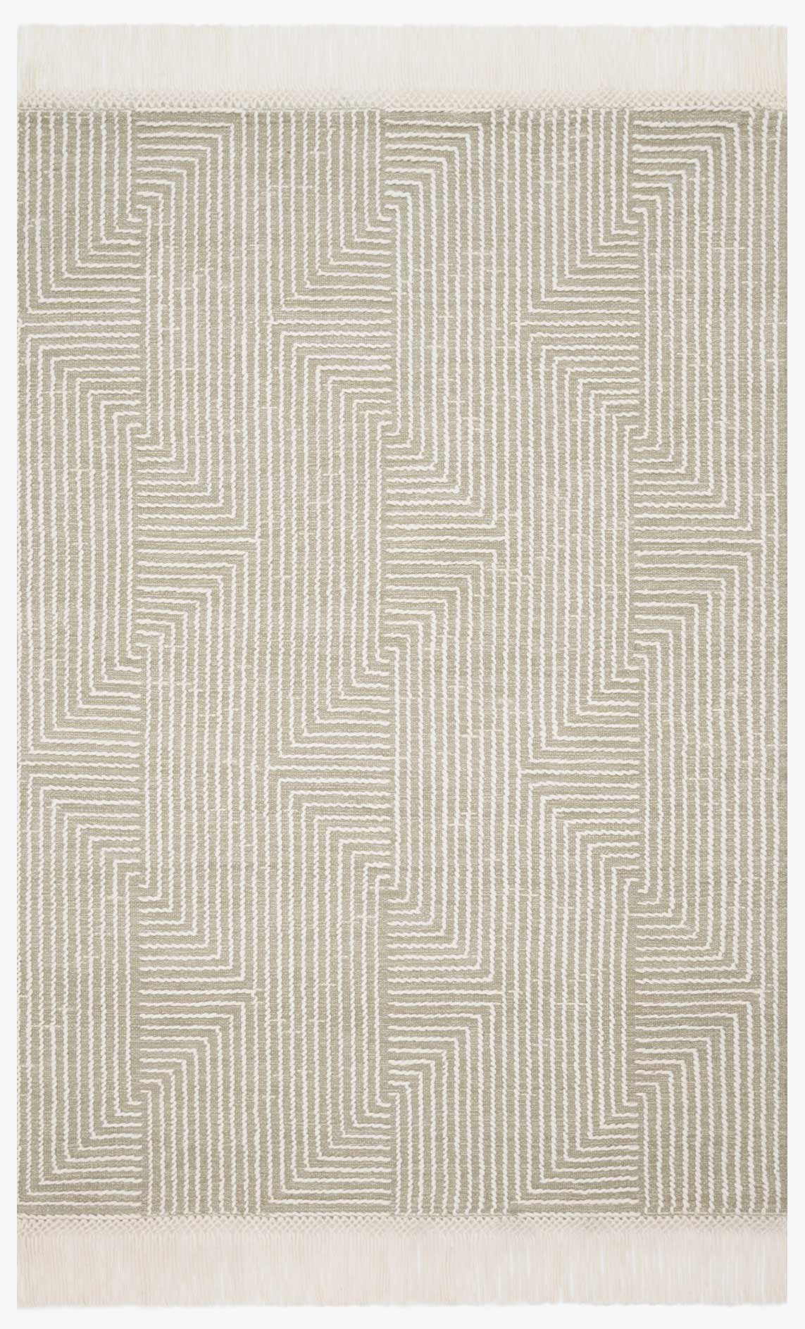 Magnolia Home by Joanna Gaines x Loloi Newton Sage / Ivory Rug White Cliff Studio Area Rugs