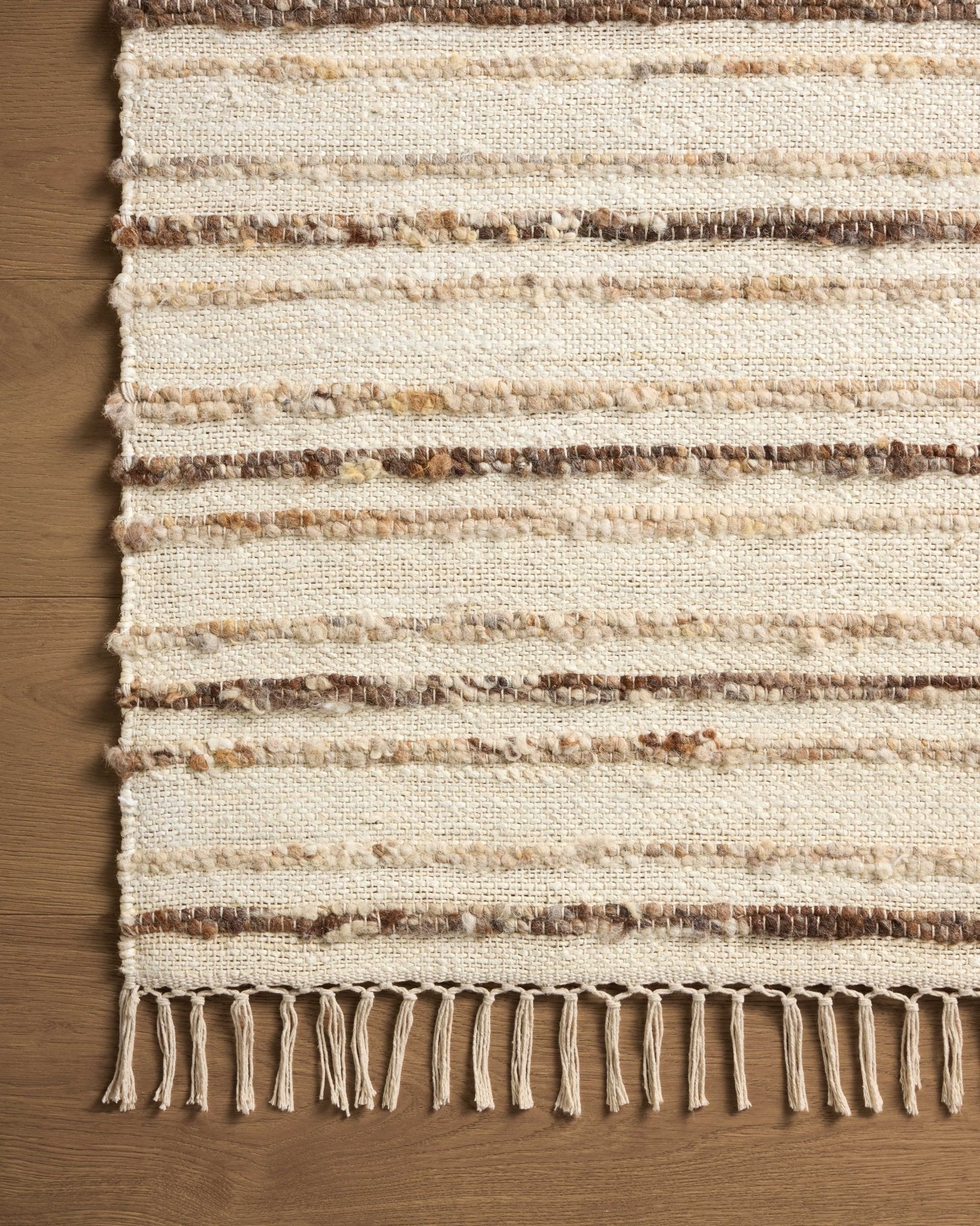 Magnolia Home by Joanna Gaines x Loloi Nico Ivory / Natural 2' - 3" x 3' - 9" Accent Rug White Cliff Studio Area Rugs