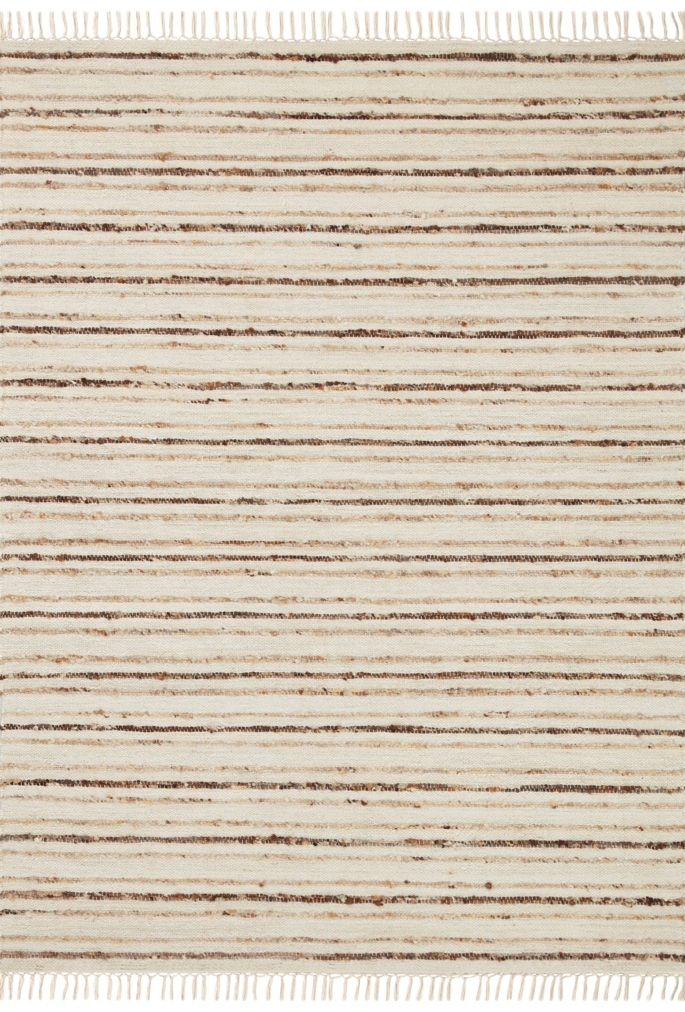 Magnolia Home by Joanna Gaines x Loloi Nico Ivory / Natural 2' - 3" x 3' - 9" Accent Rug White Cliff Studio Area Rugs