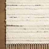 Magnolia Home by Joanna Gaines x Loloi Nico Ivory / Stone 2' - 3" x 3' - 9" Accent Rug White Cliff Studio Area Rugs