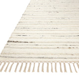 Magnolia Home by Joanna Gaines x Loloi Nico Ivory / Stone 2' - 3" x 3' - 9" Accent Rug White Cliff Studio Area Rugs