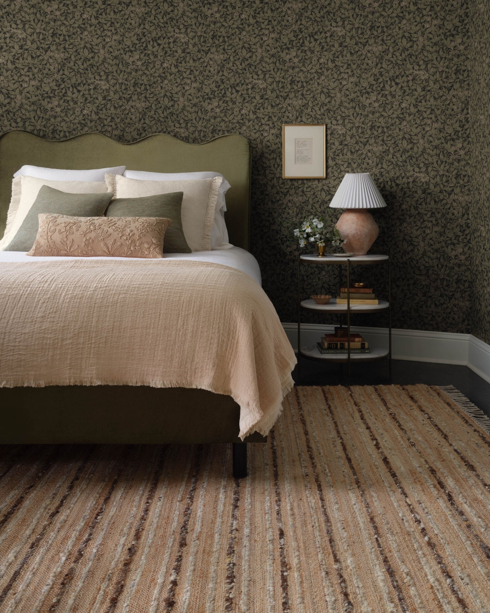 Magnolia Home by Joanna Gaines x Loloi Nico Natural / Bark 18" x 18" Sample Rug White Cliff Studio Area Rugs