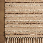 Magnolia Home by Joanna Gaines x Loloi Nico Natural / Bark 18" x 18" Sample Rug White Cliff Studio Area Rugs