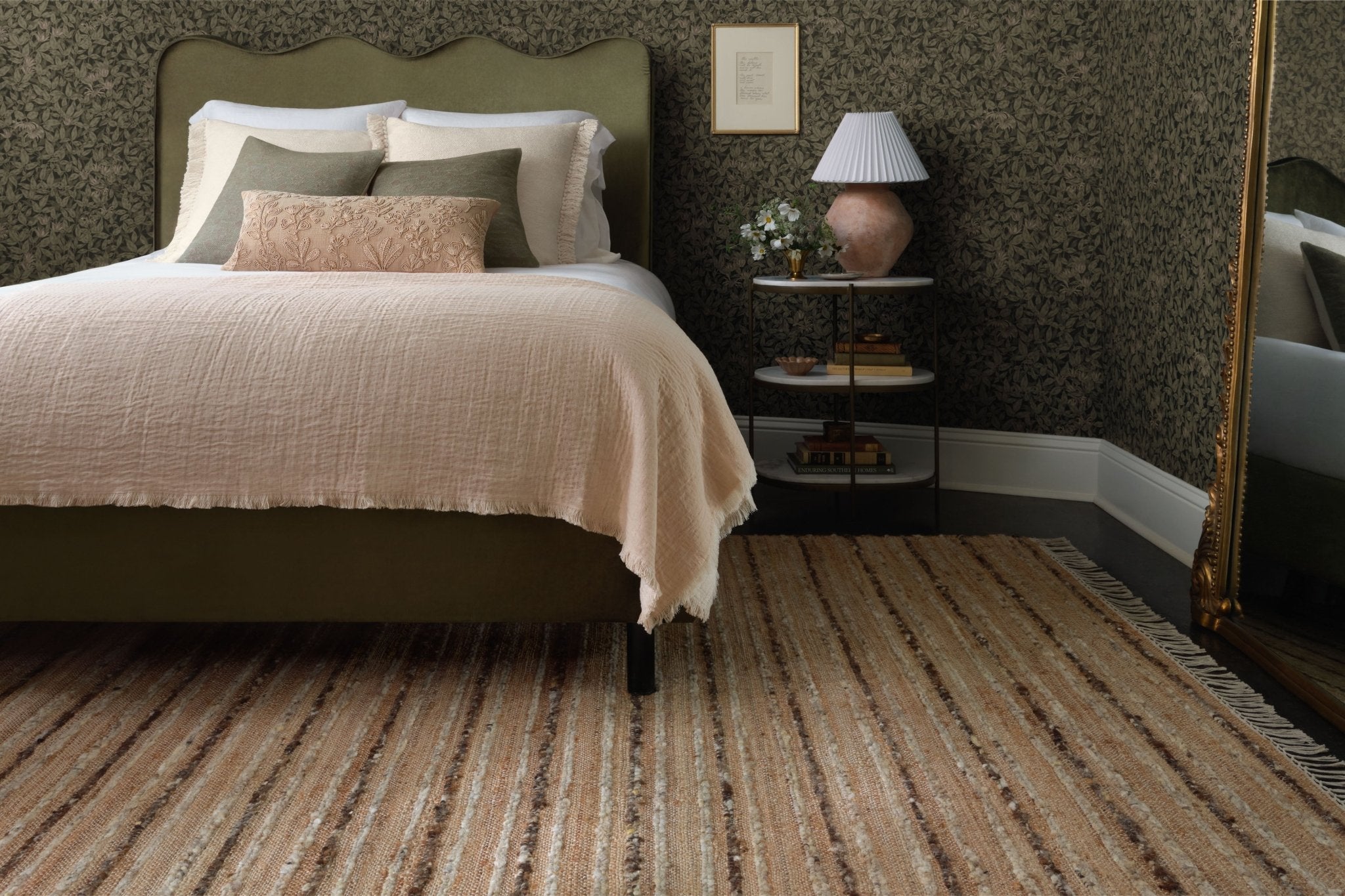 Magnolia Home by Joanna Gaines x Loloi Nico Natural / Bark 18" x 18" Sample Rug White Cliff Studio Area Rugs