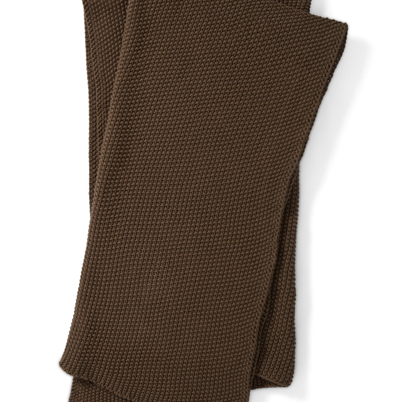 Magnolia Home by Joanna Gaines x Loloi Nina Walnut Throw Blanket