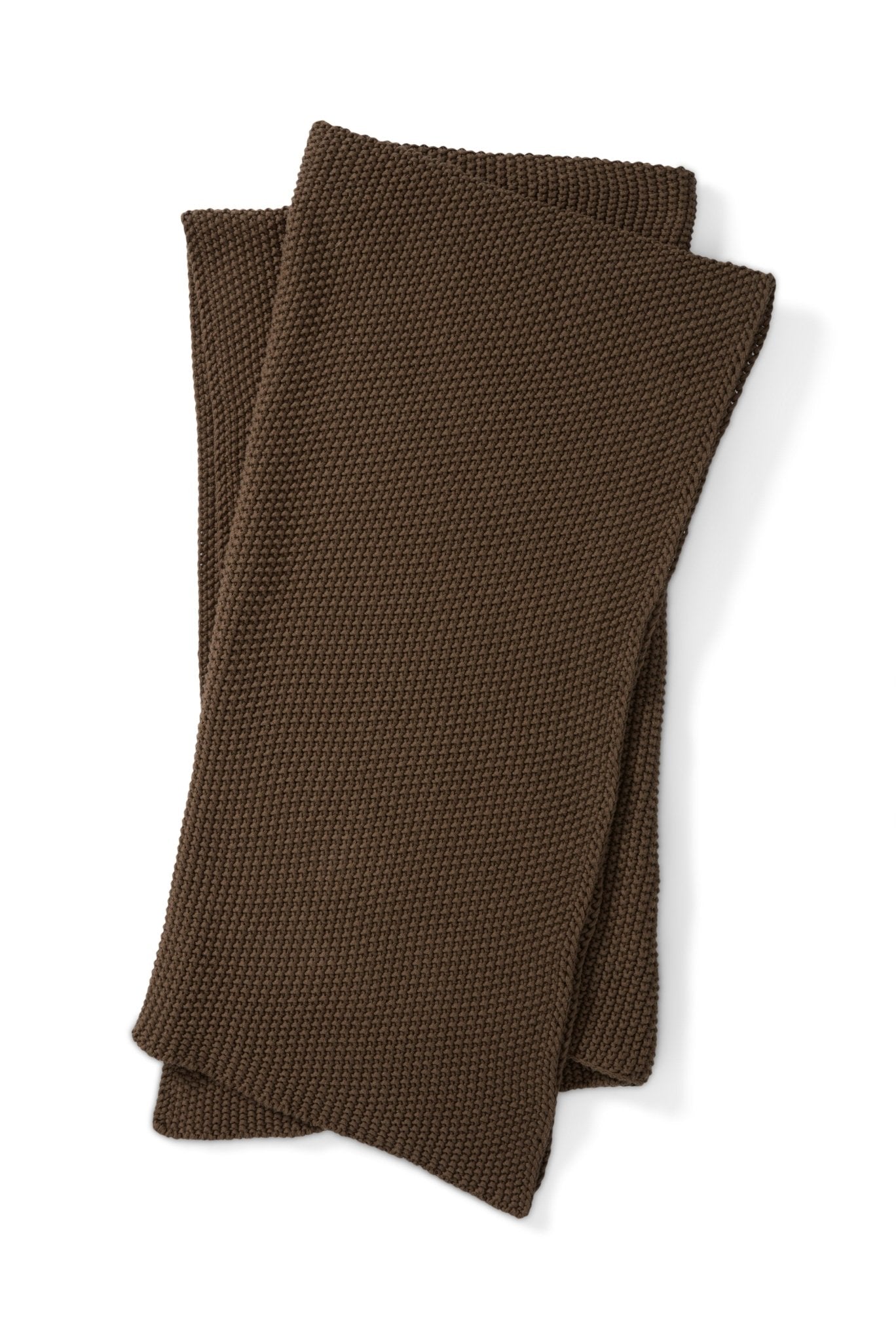 Magnolia Home by Joanna Gaines x Loloi Nina Walnut Throw Blanket