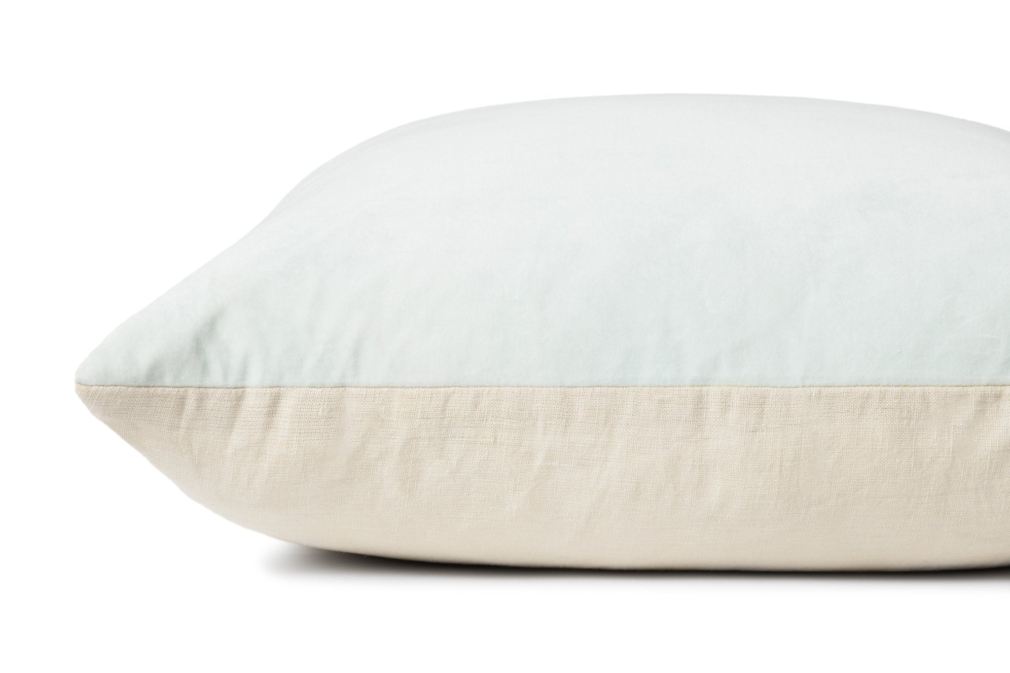Magnolia Home by Joanna Gaines x Loloi P1153 Green / Grey 22" x 22" Cover Only Pillow