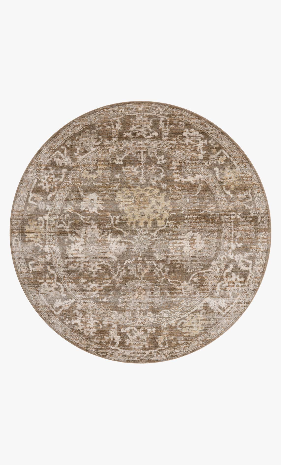 Magnolia Home by Joanna Gaines x Loloi Pace Bark / Natural Rug White Cliff Studio Area Rugs