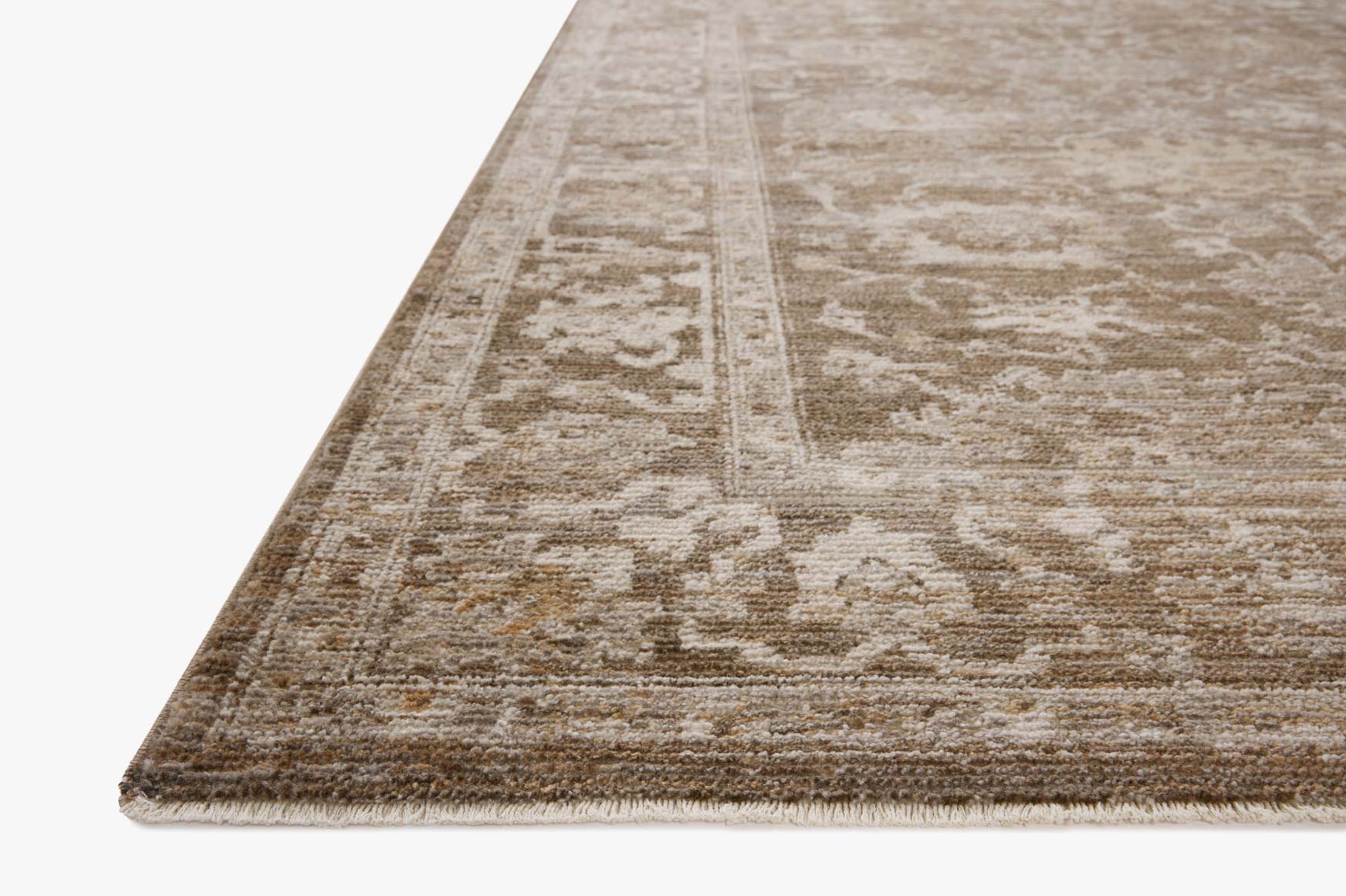 Magnolia Home by Joanna Gaines x Loloi Pace Bark / Natural Rug White Cliff Studio Area Rugs