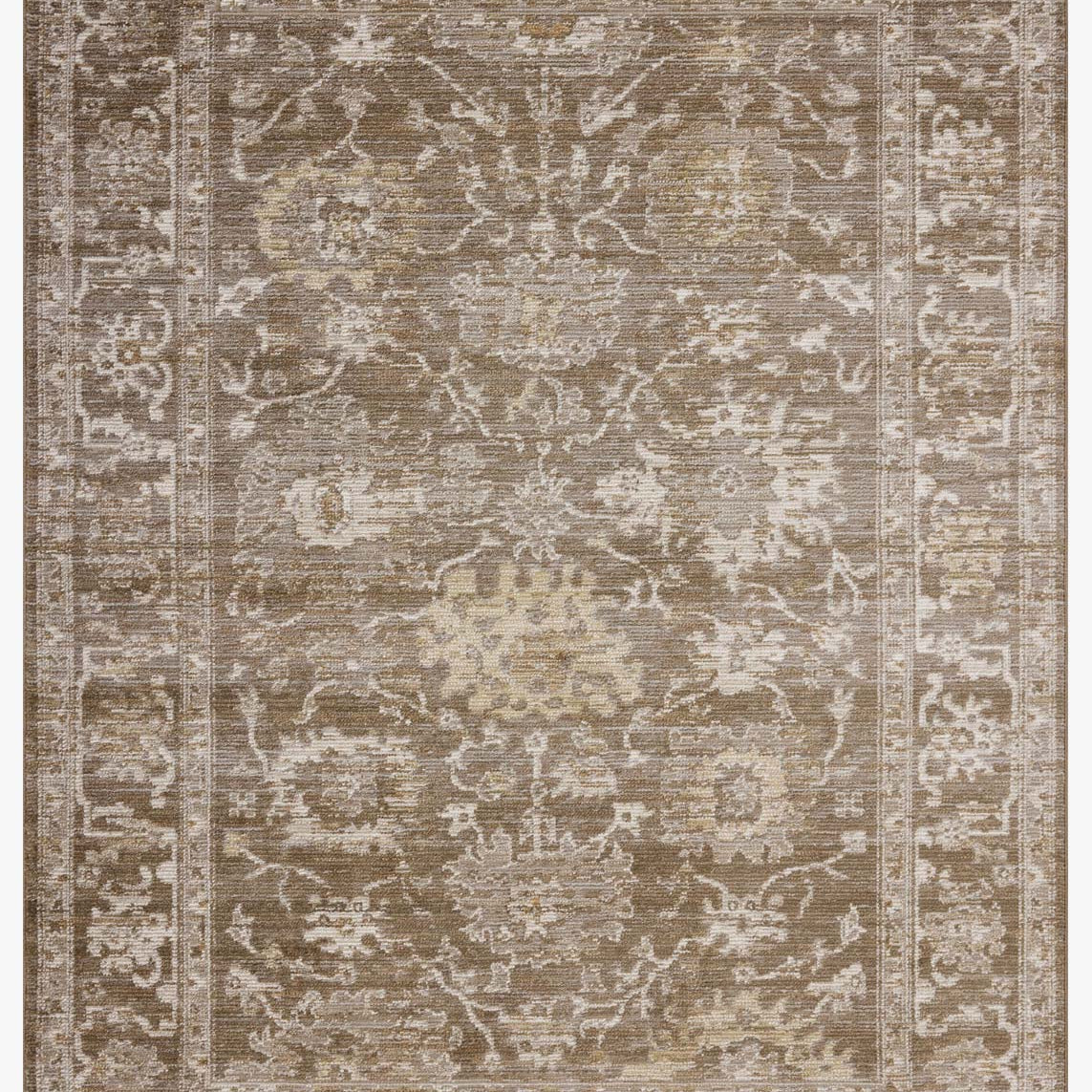 Magnolia Home by Joanna Gaines x Loloi Pace Bark / Natural Rug White Cliff Studio Area Rugs