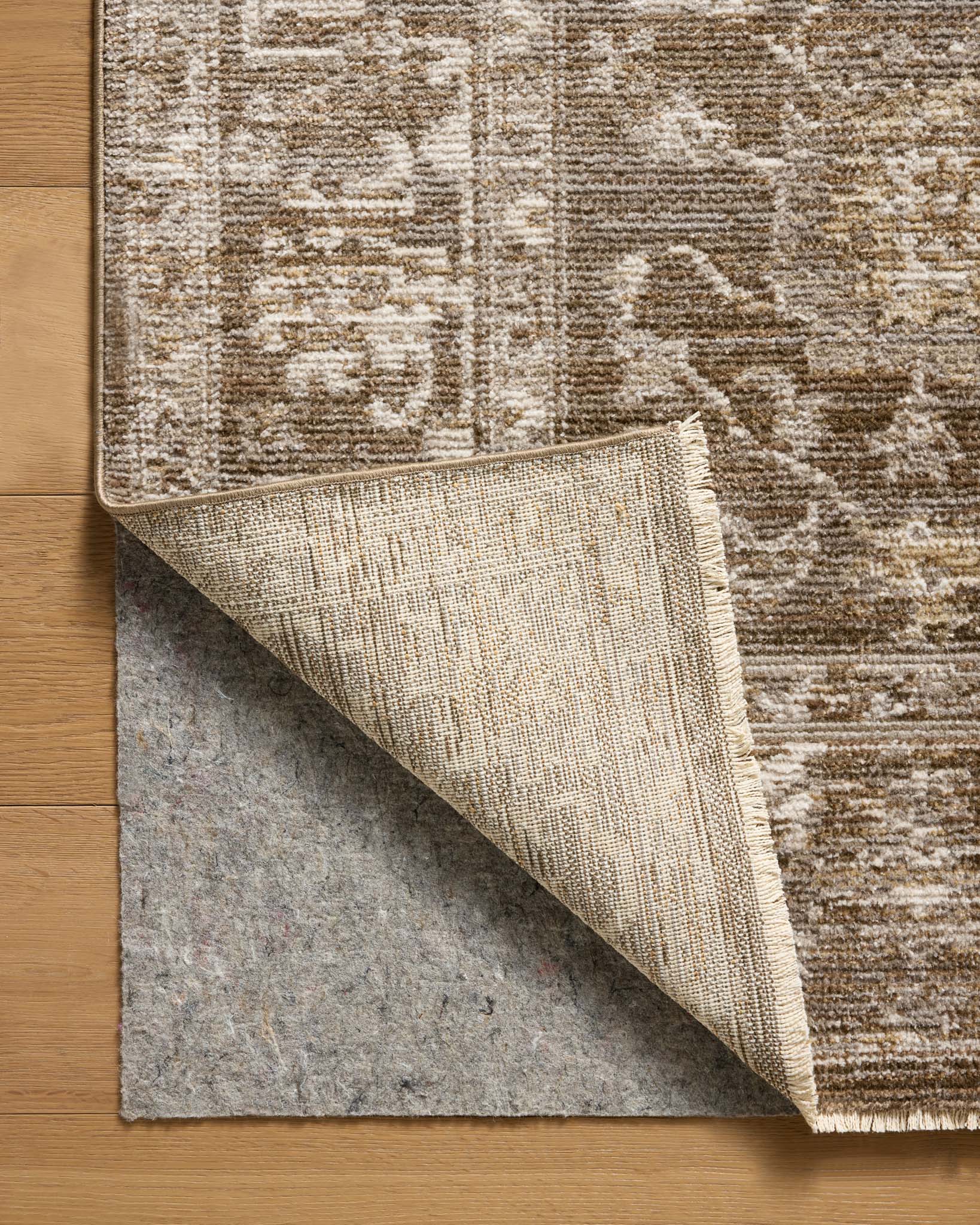 Magnolia Home by Joanna Gaines x Loloi Pace Bark / Natural Rug White Cliff Studio Area Rugs