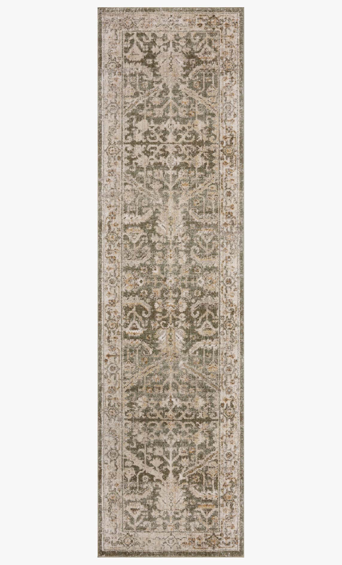 Magnolia Home by Joanna Gaines x Loloi Pace Forrest / Natural Rug White Cliff Studio Area Rugs