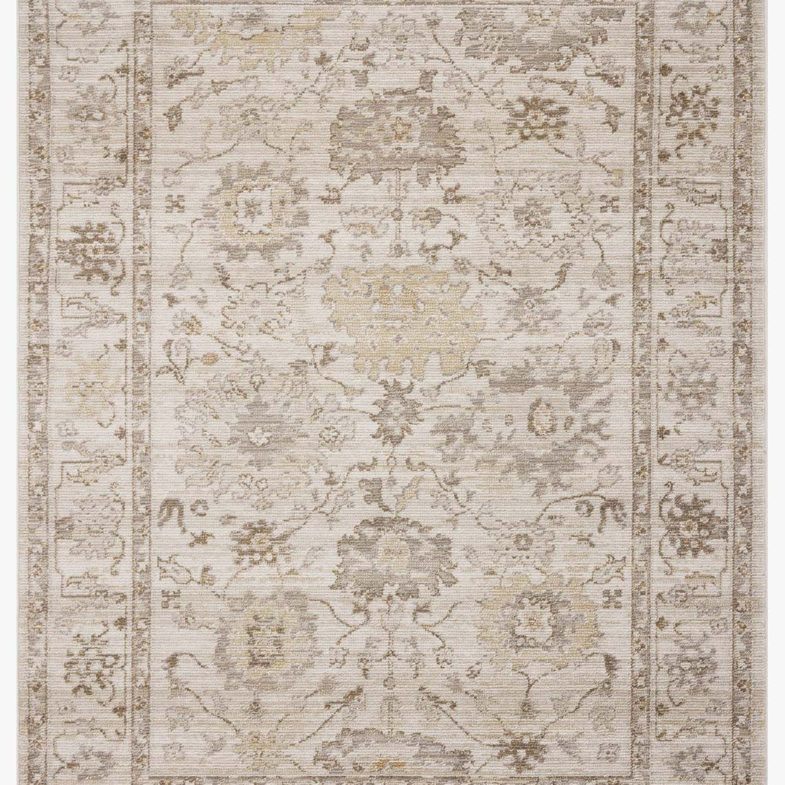 Magnolia Home by Joanna Gaines x Loloi Pace Natural / Stone Rug White Cliff Studio Area Rugs