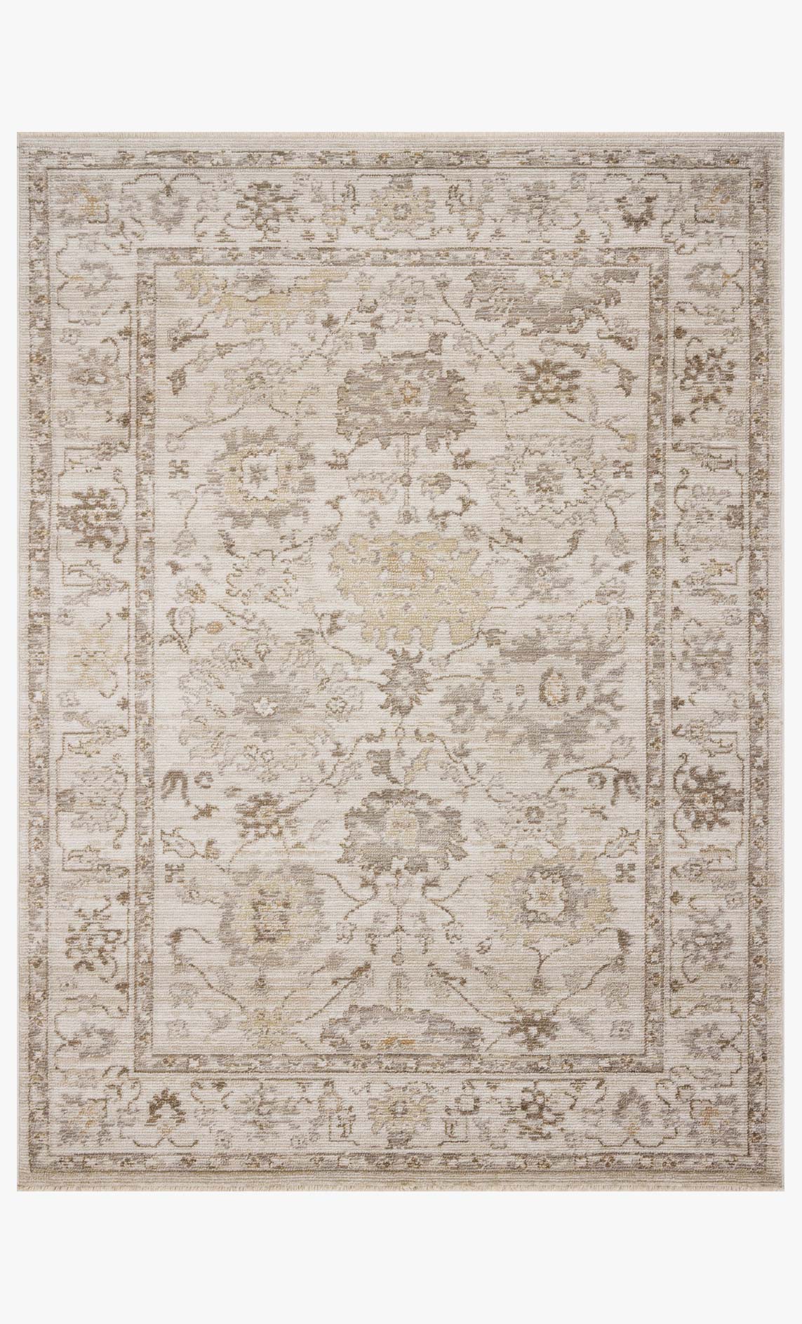 Magnolia Home by Joanna Gaines x Loloi Pace Natural / Stone Rug White Cliff Studio Area Rugs