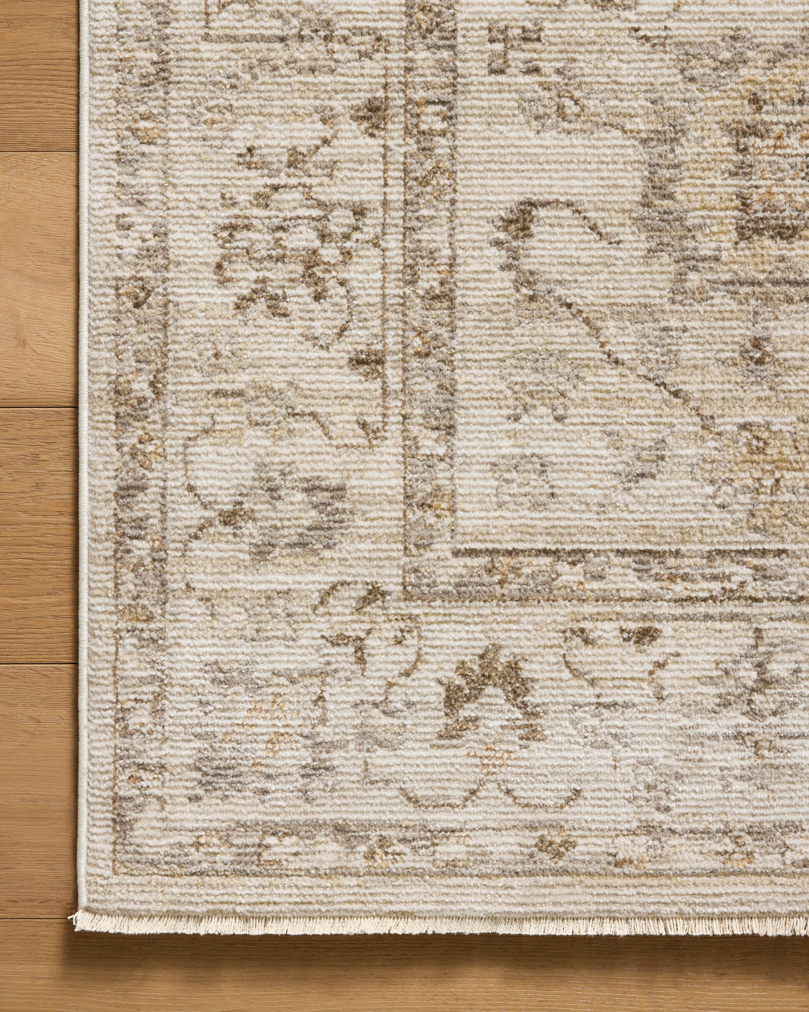 Magnolia Home by Joanna Gaines x Loloi Pace Natural / Stone Rug White Cliff Studio Area Rugs
