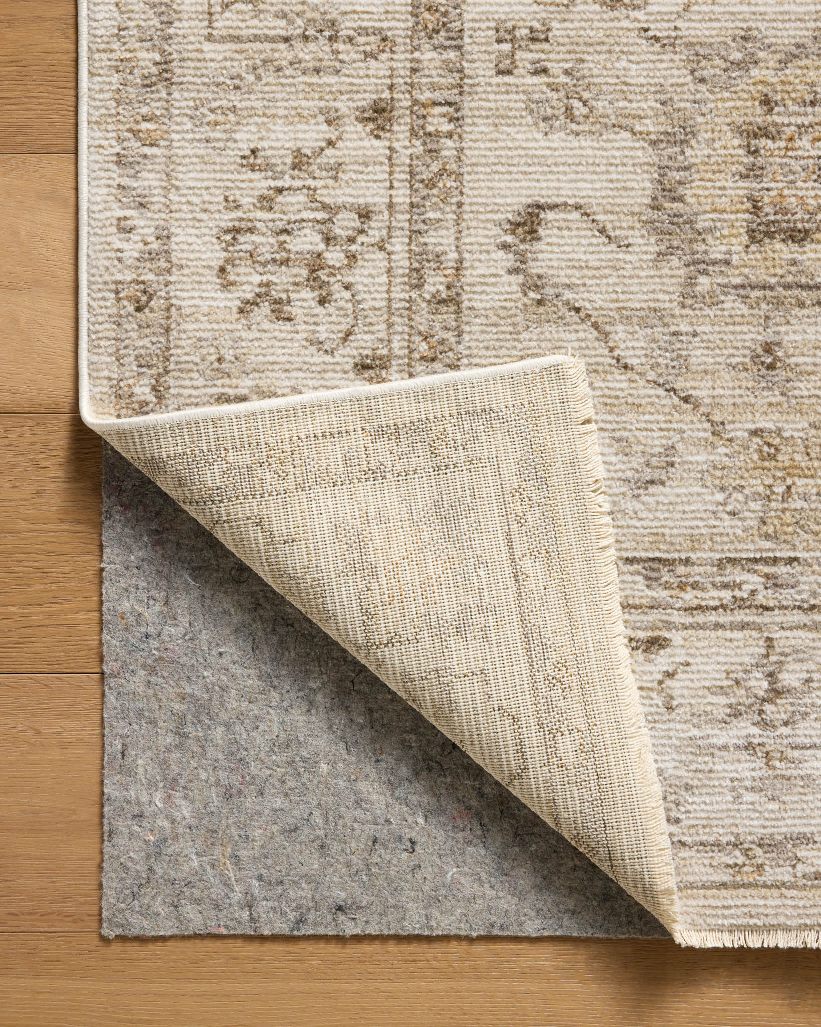 Magnolia Home by Joanna Gaines x Loloi Pace Natural / Stone Rug White Cliff Studio Area Rugs