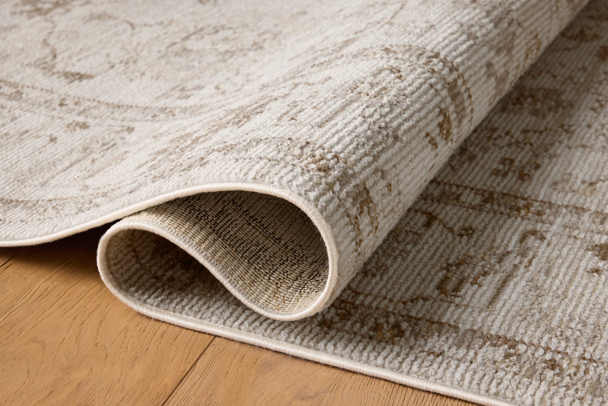 Magnolia Home by Joanna Gaines x Loloi Pace Natural / Stone Rug White Cliff Studio Area Rugs