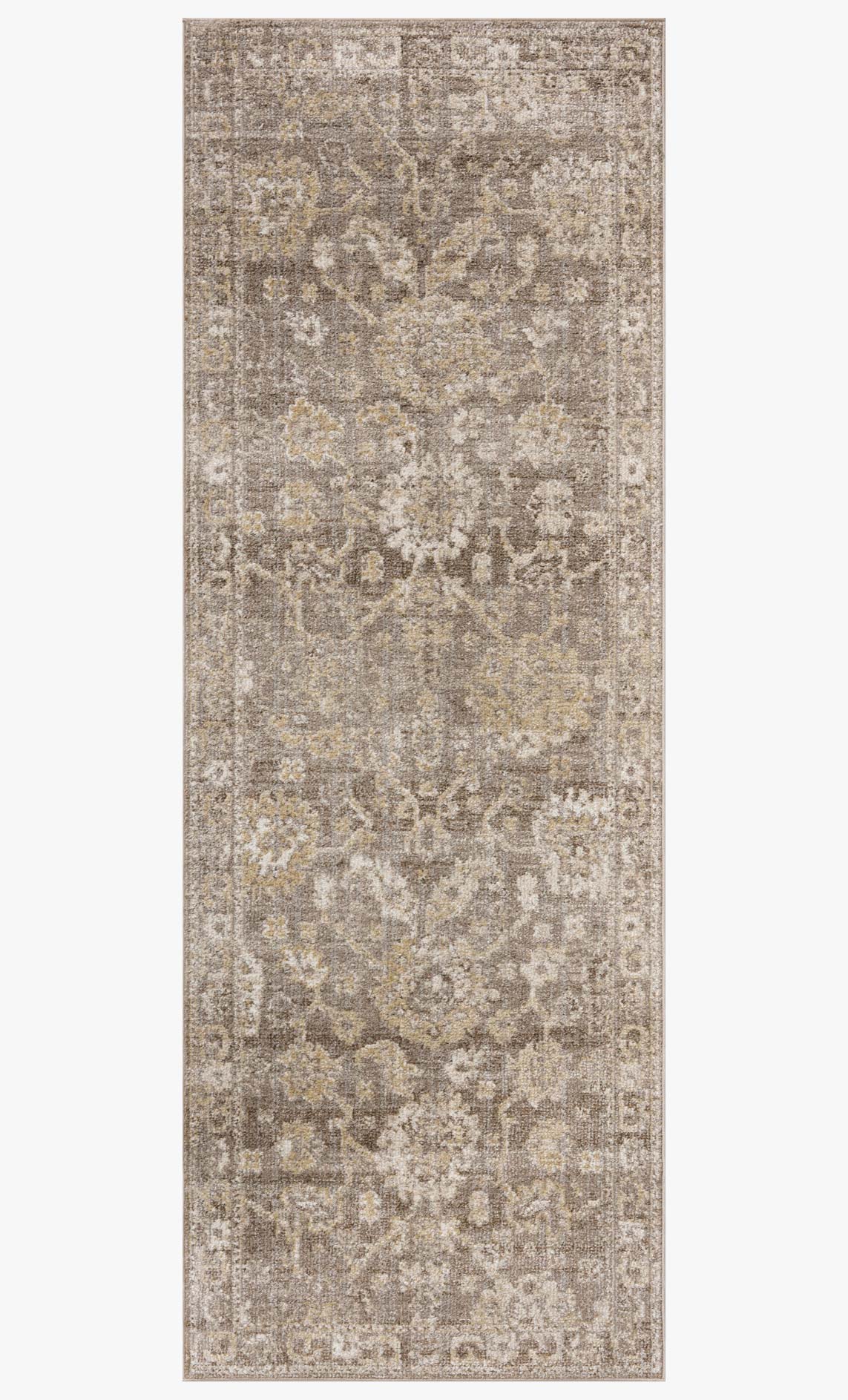 Magnolia Home by Joanna Gaines x Loloi Pace Taupe / Wheat Rug White Cliff Studio Area Rugs