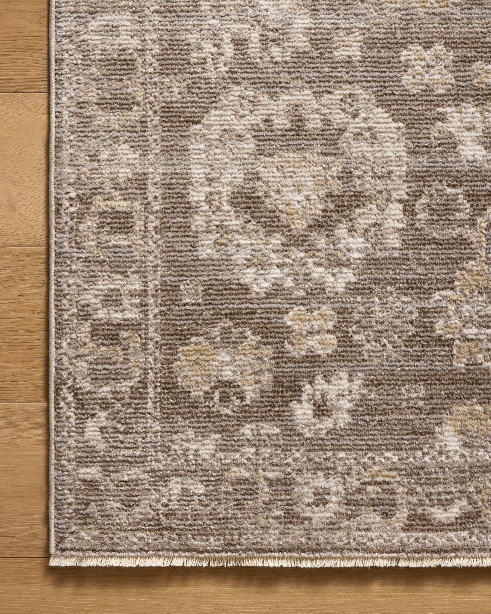 Magnolia Home by Joanna Gaines x Loloi Pace Taupe / Wheat Rug White Cliff Studio Area Rugs