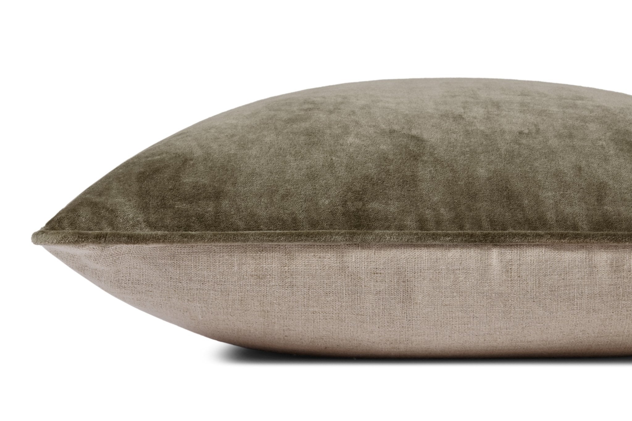 Magnolia Home by Joanna Gaines x Loloi PMH1153 Sand 18" x 18" Cover Only Pillow
