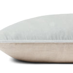 Magnolia Home by Joanna Gaines x Loloi PMH1153 Smoke 13" x 21" Cover Only Pillow White Cliff Studio Throw Pillows