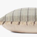 Magnolia Home by Joanna Gaines x Loloi Riley Sage / Natural Pillow White Cliff Studio Throw Pillows