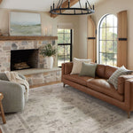 Magnolia Home by Joanna Gaines x Loloi Riley Sage / Natural Pillow White Cliff Studio Throw Pillows