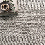 Magnolia Home by Joanna Gaines x Loloi Rowan Ash Rug White Cliff Studio Area Rugs