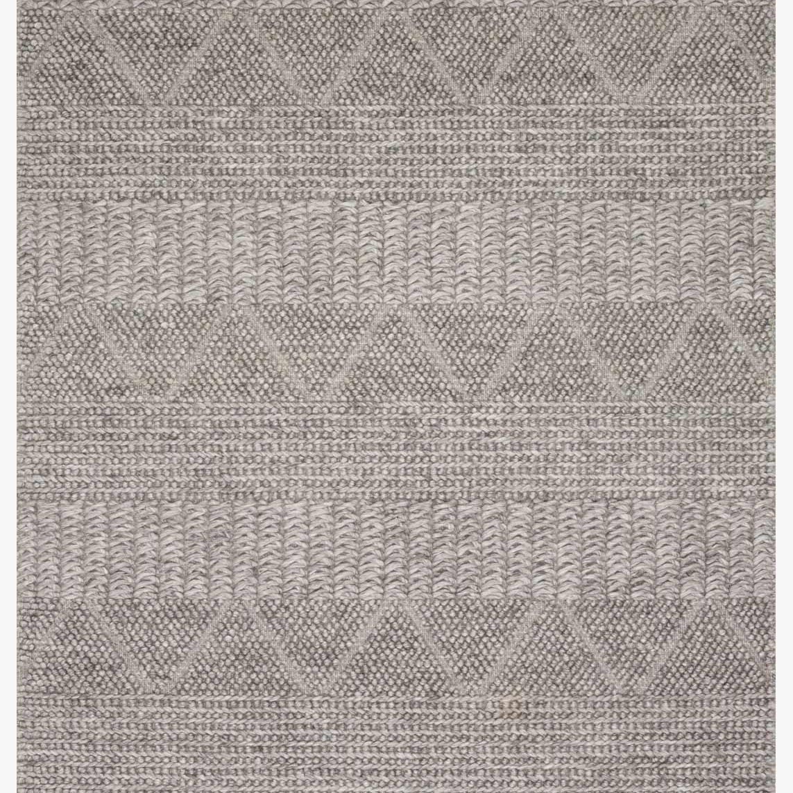Magnolia Home by Joanna Gaines x Loloi Rowan Ash Rug White Cliff Studio Area Rugs