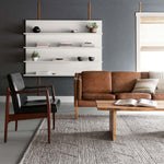 Magnolia Home by Joanna Gaines x Loloi Rowan Ash Rug White Cliff Studio Area Rugs