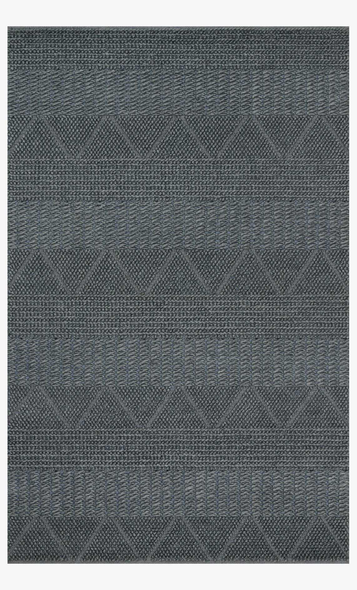 Magnolia Home by Joanna Gaines x Loloi Rowan Denim Rug White Cliff Studio Area Rugs