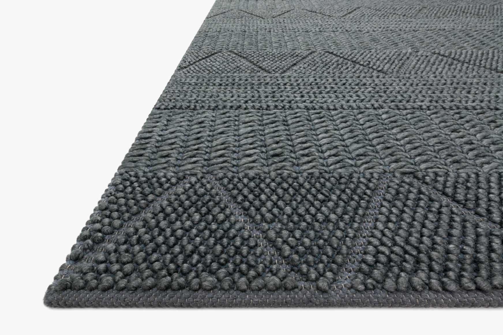 Magnolia Home by Joanna Gaines x Loloi Rowan Denim Rug White Cliff Studio Area Rugs