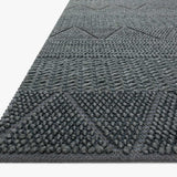 Magnolia Home by Joanna Gaines x Loloi Rowan Denim Rug White Cliff Studio Area Rugs