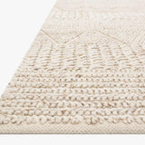 Magnolia Home by Joanna Gaines x Loloi Rowan Sand Rug White Cliff Studio Area Rugs