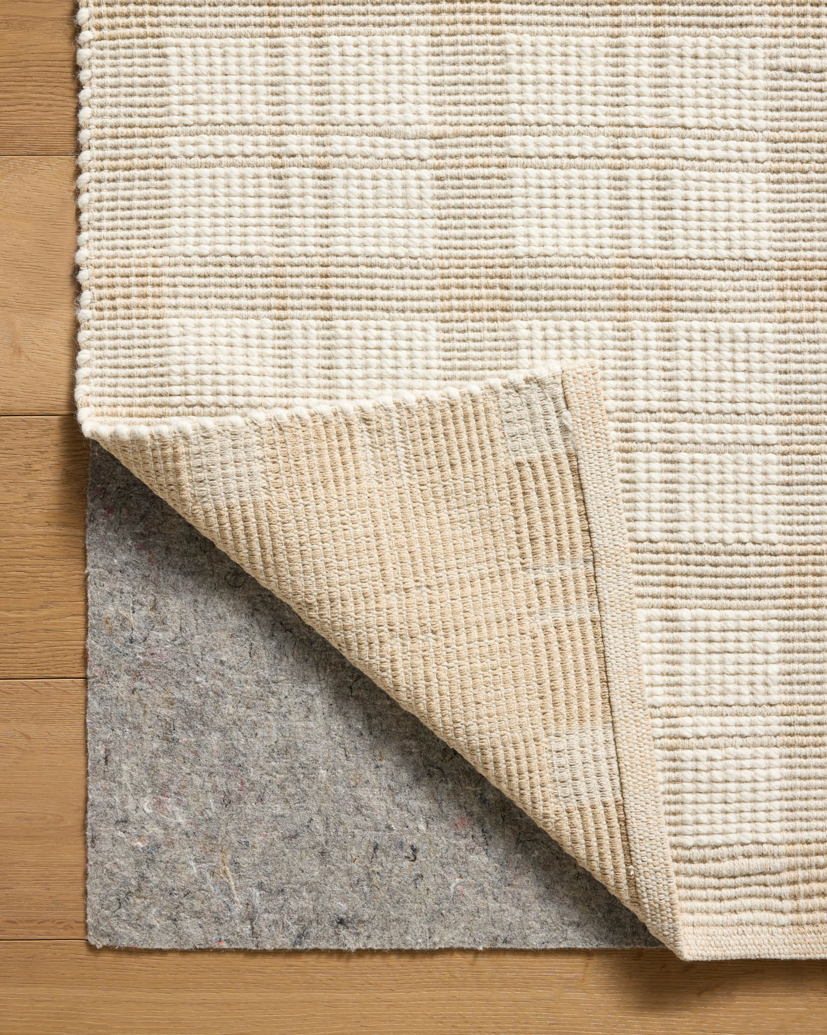 Magnolia Home by Joanna Gaines x Loloi Ryder Beige / Ivory Rug White Cliff Studio Area Rugs