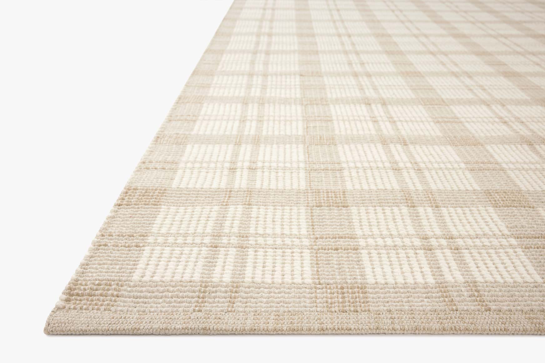 Magnolia Home by Joanna Gaines x Loloi Ryder Beige / Ivory Rug White Cliff Studio Area Rugs