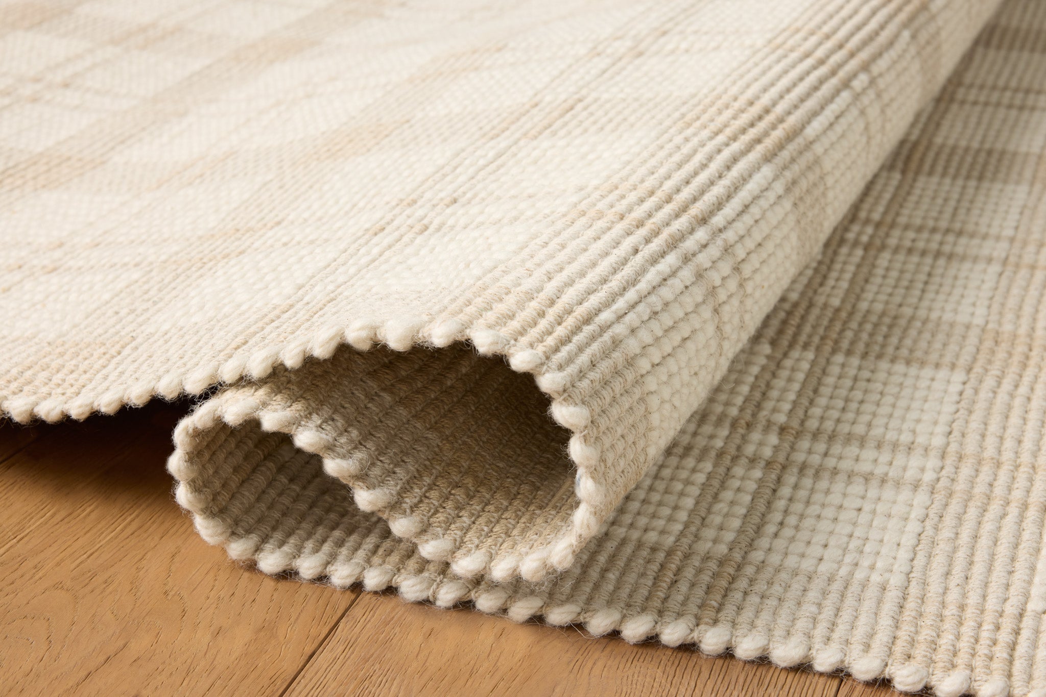 Magnolia Home by Joanna Gaines x Loloi Ryder Beige / Ivory Rug White Cliff Studio Area Rugs