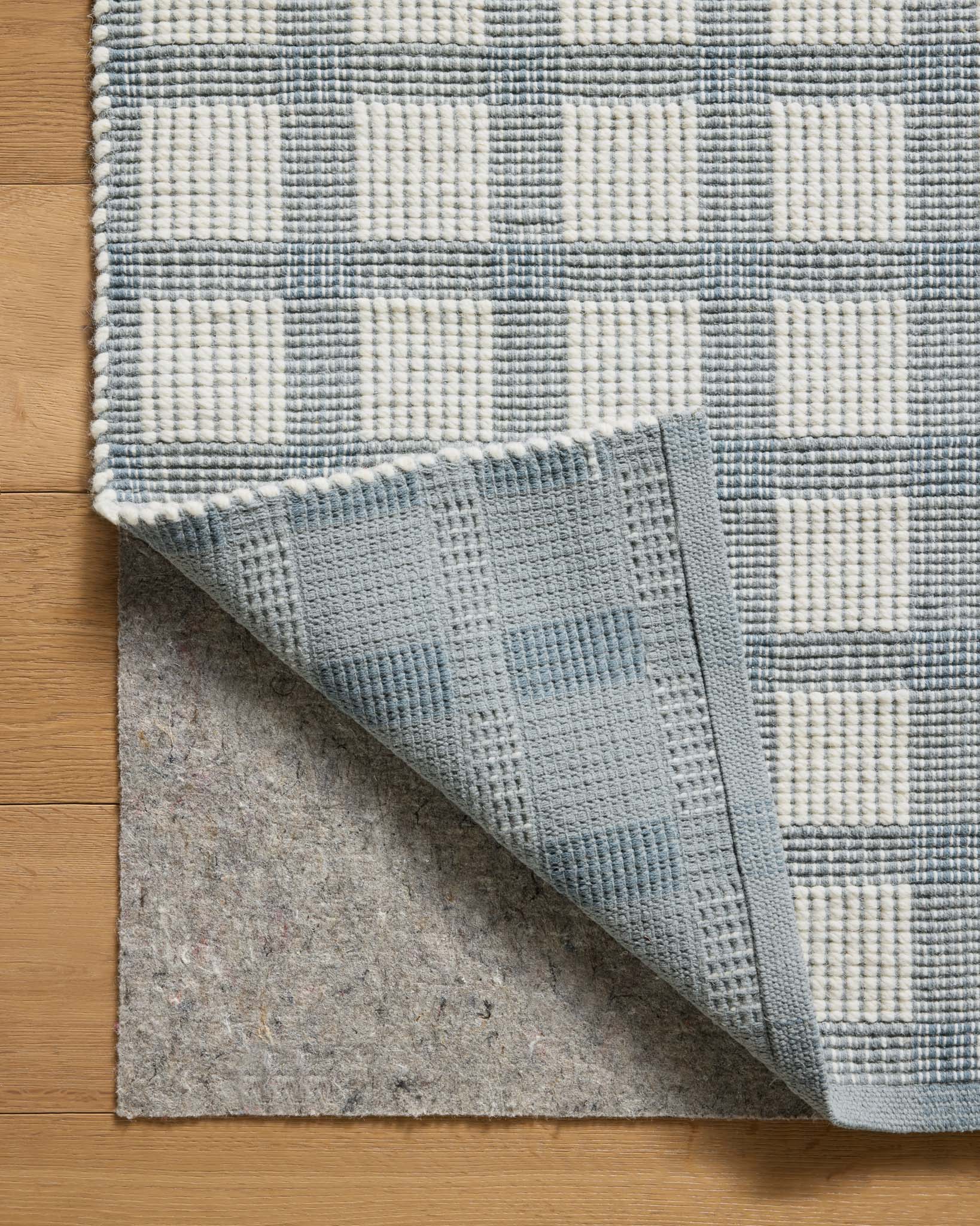 Magnolia Home by Joanna Gaines x Loloi Ryder Blue / Ivory Rug White Cliff Studio Area Rugs