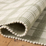 Magnolia Home by Joanna Gaines x Loloi Ryder Sage / Ivory Rug White Cliff Studio Area Rugs