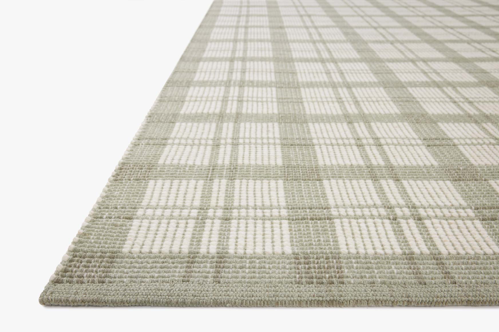 Magnolia Home by Joanna Gaines x Loloi Ryder Sage / Ivory Rug White Cliff Studio Area Rugs