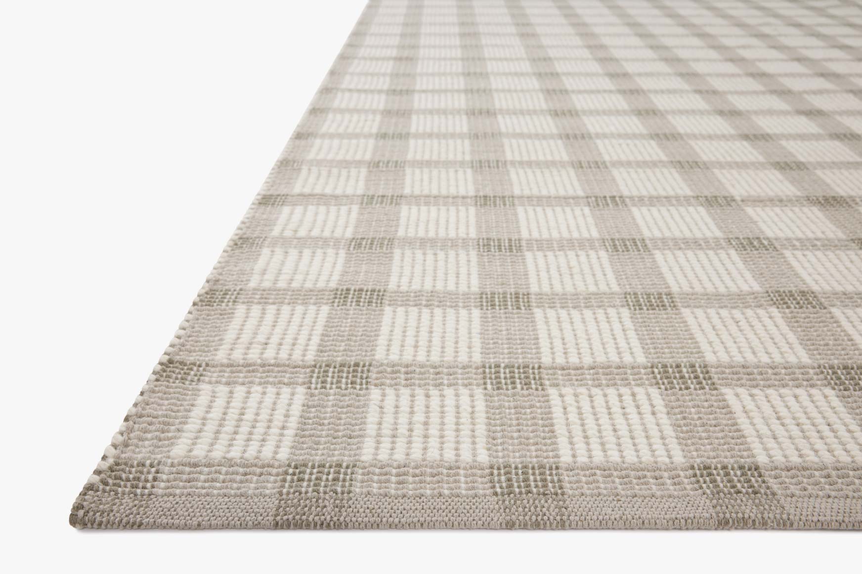 Magnolia Home by Joanna Gaines x Loloi Ryder Stone / Ivory Rug White Cliff Studio Area Rugs