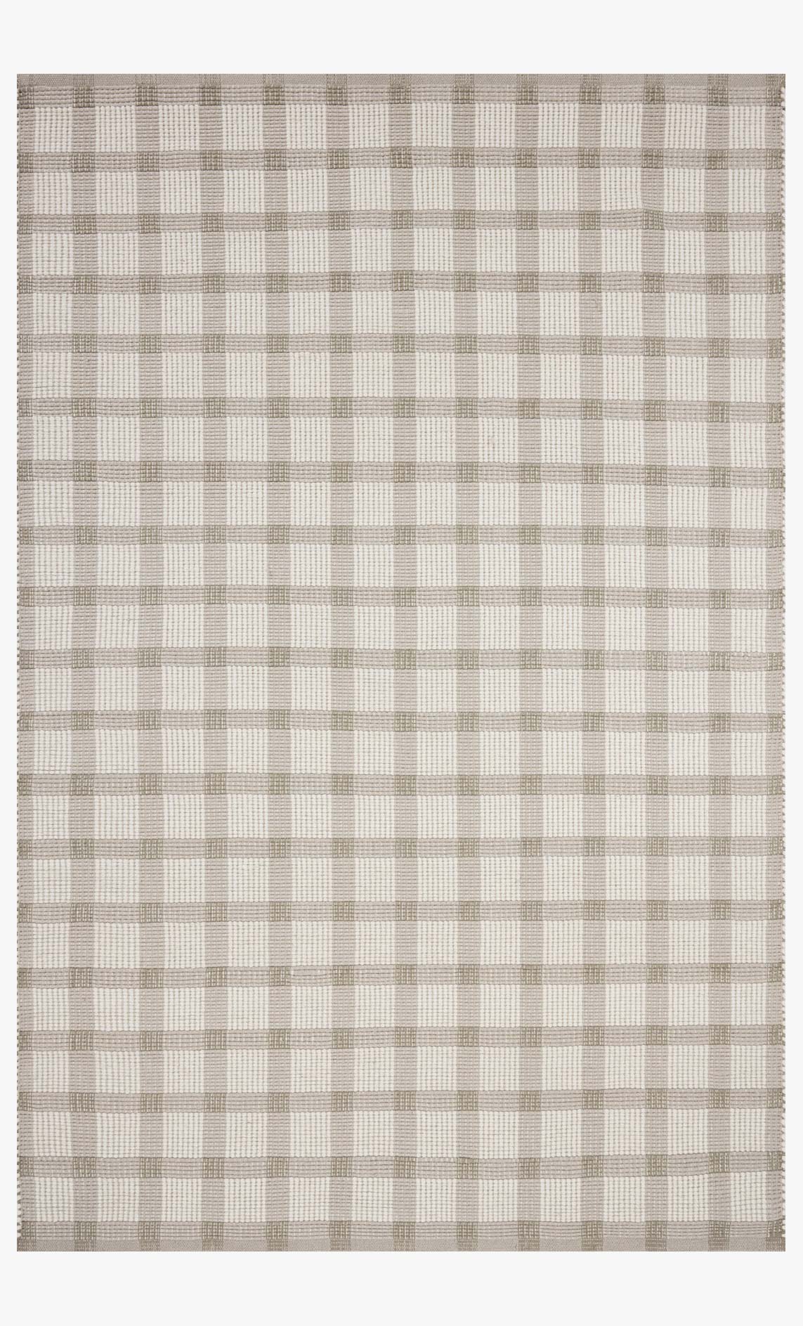 Magnolia Home by Joanna Gaines x Loloi Ryder Stone / Ivory Rug White Cliff Studio Area Rugs