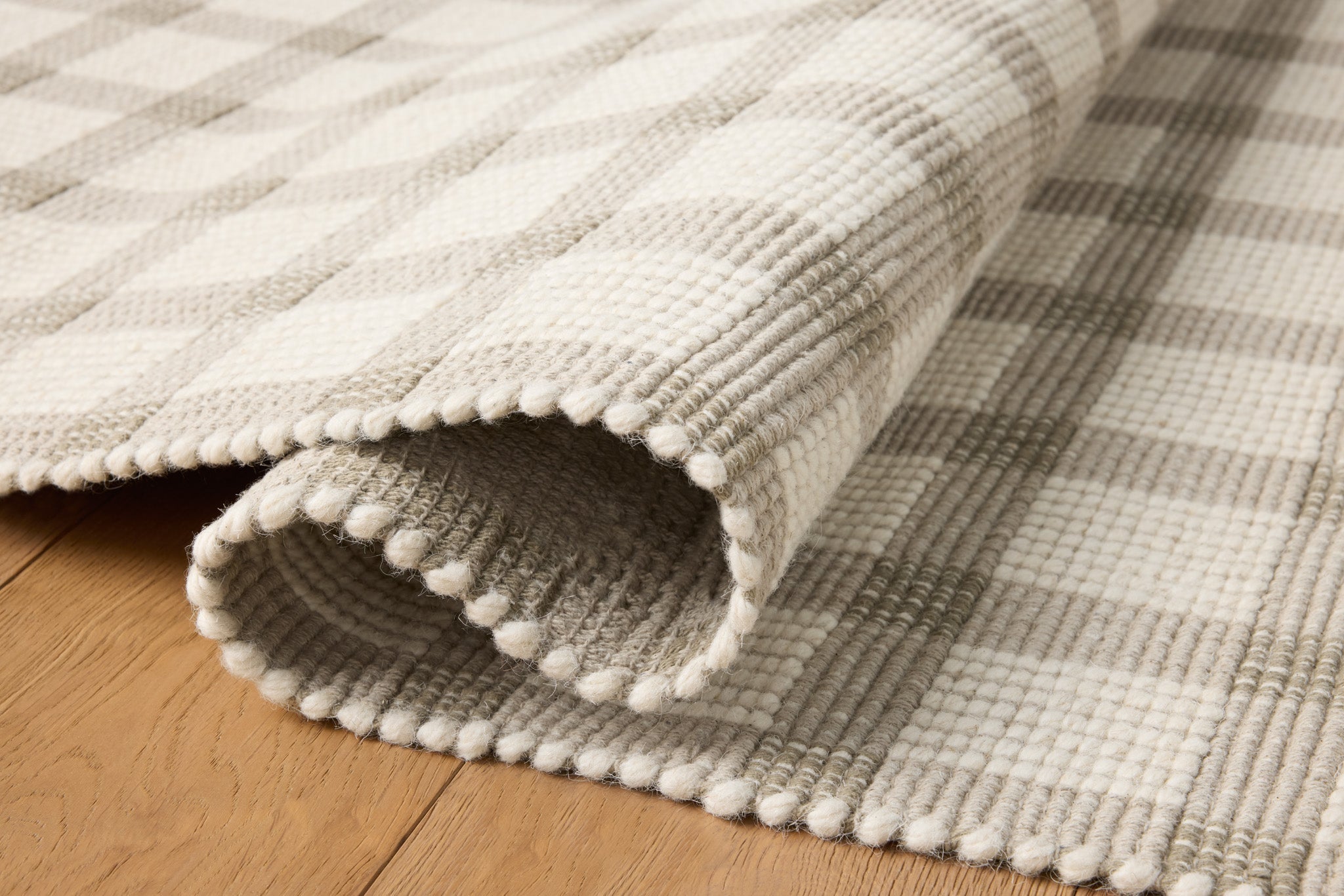 Magnolia Home by Joanna Gaines x Loloi Ryder Stone / Ivory Rug White Cliff Studio Area Rugs
