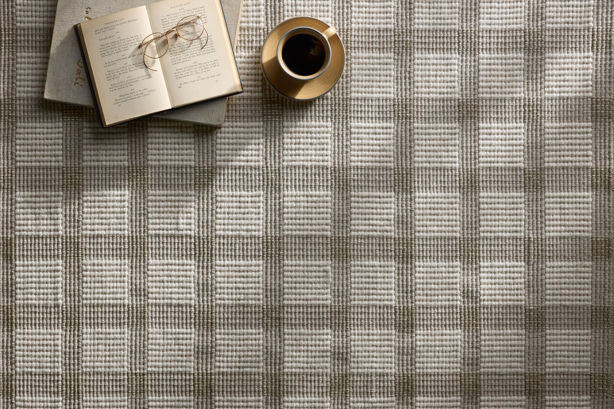 Magnolia Home by Joanna Gaines x Loloi Ryder Stone / Ivory Rug White Cliff Studio Area Rugs